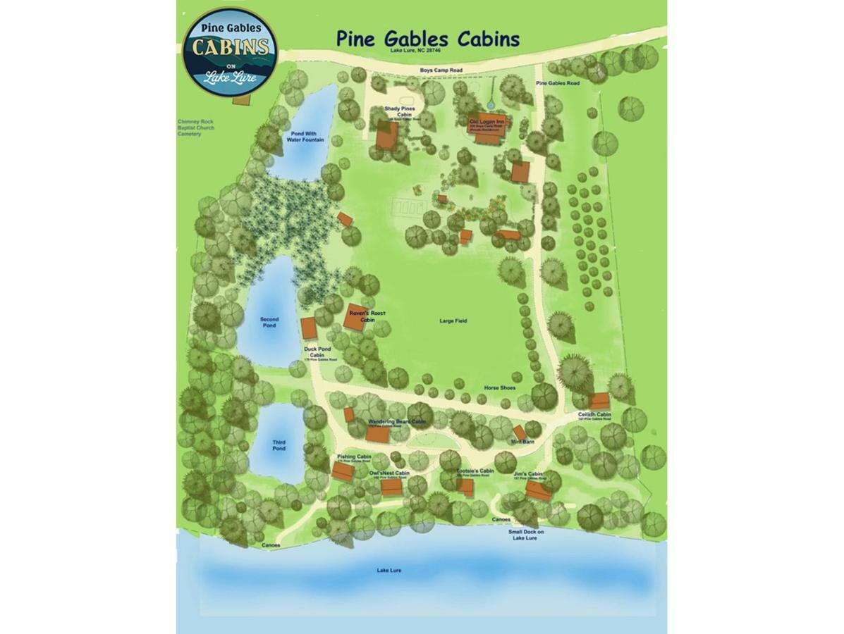 Pine Gables Cabins Βίλα Lake Lure Εξωτερικό φωτογραφία